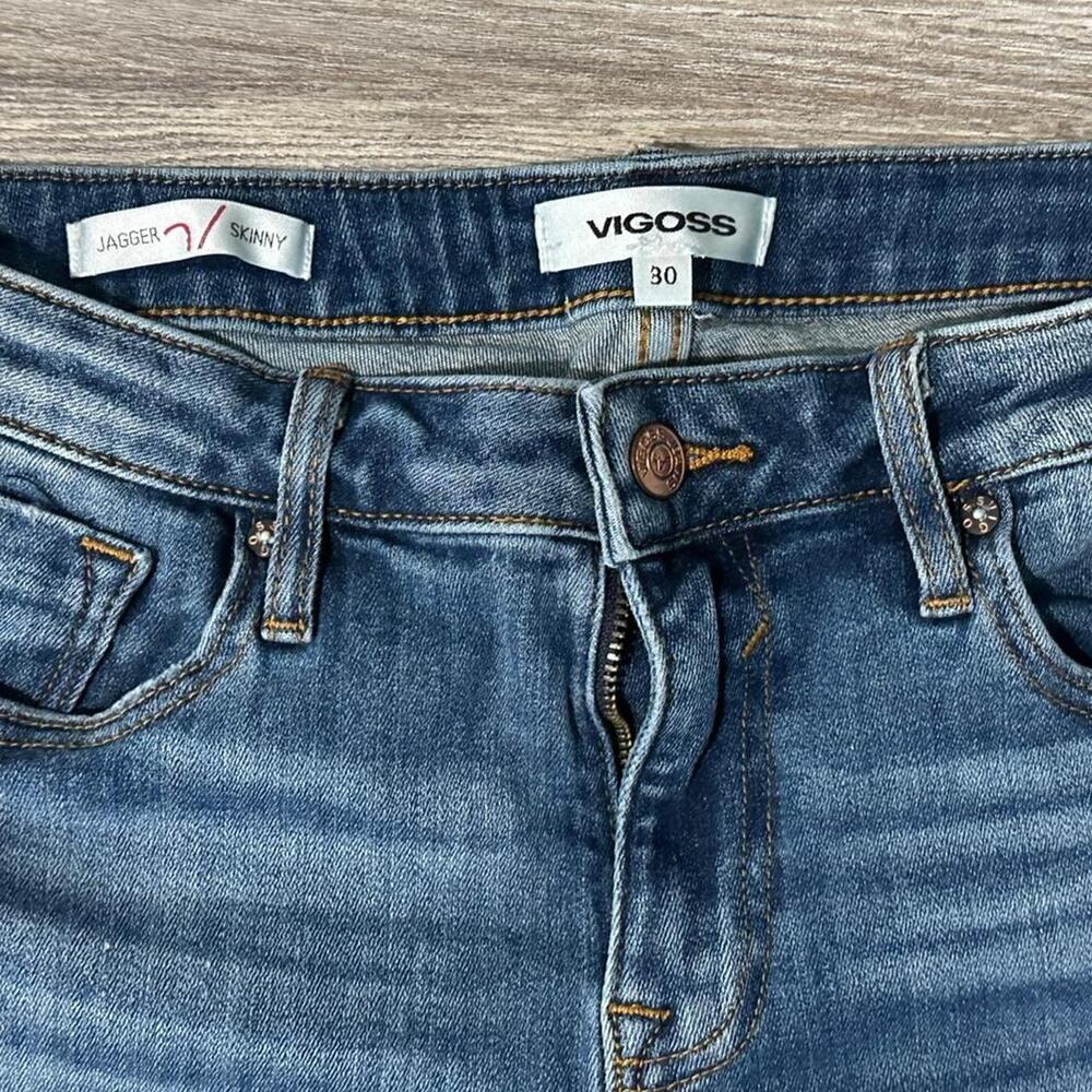 Vigoss jagger skinny blue jeans